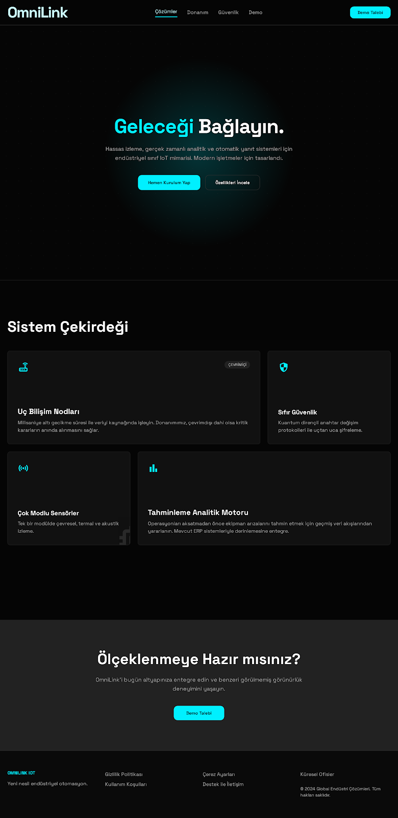 OmniLink IoT – Akıllı Ev & Otomasyon
