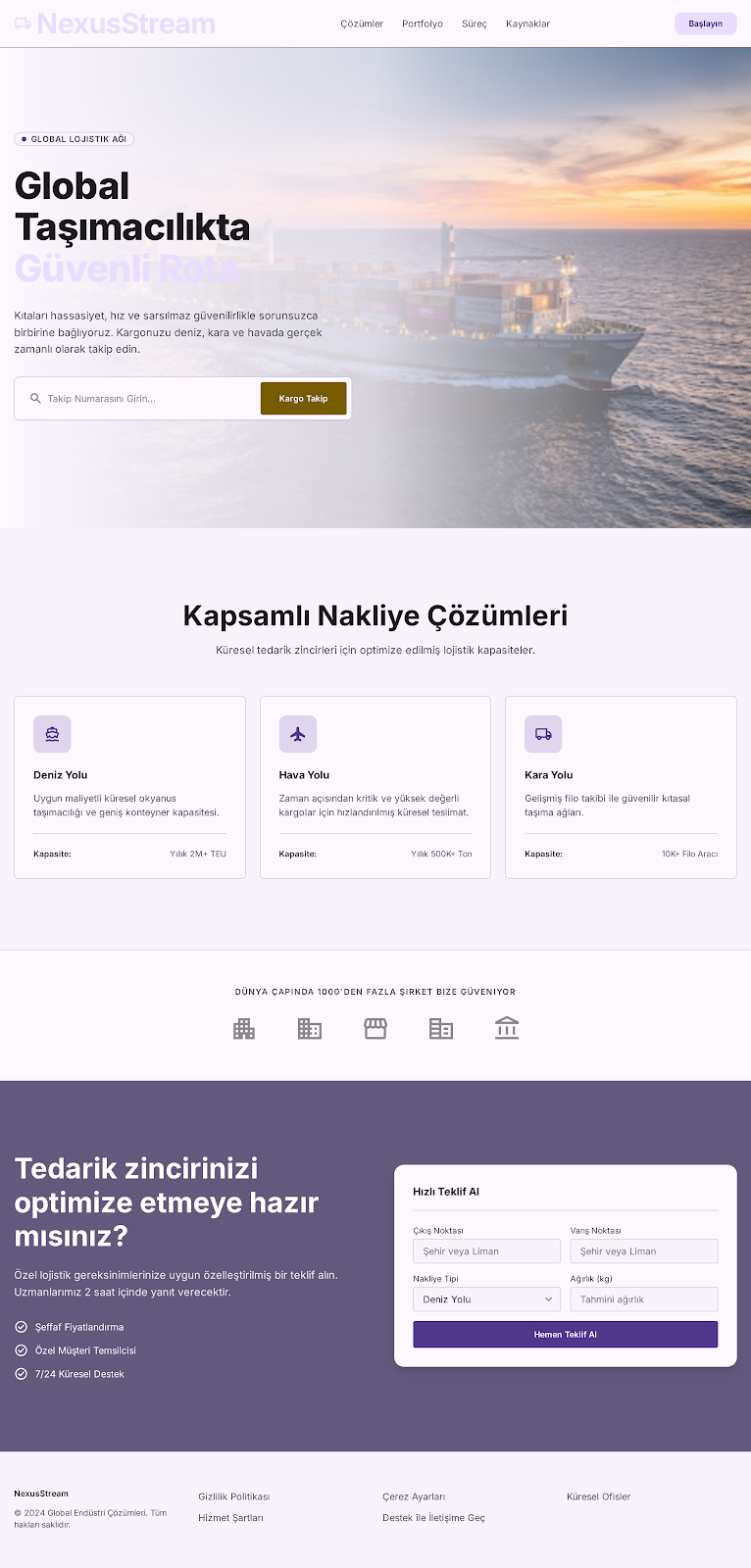 SkyLogi – Lojistik & Nakliye